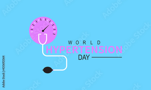 World Hypertension Day Health Prevention and awareness Vector Concept. Banner, Poster World Hypertension Day Awareness Campaign Template.