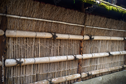 Fototapeta Naklejka Na Ścianę i Meble -  Bamboo fence-31
