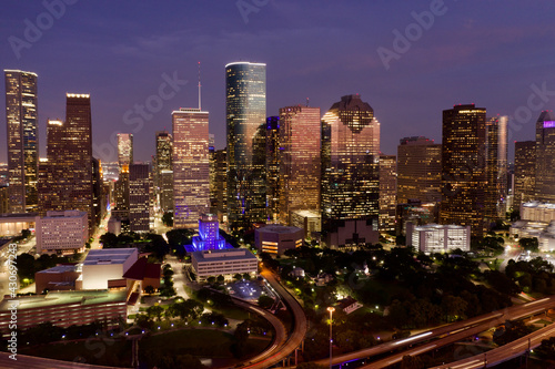 Wallpaper Mural Houston Downtown Air Torontodigital.ca