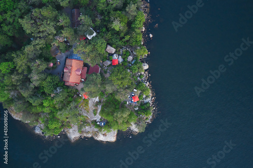 Fotografija Fjaderholmarna island, SWEDEN - June 13, 2020