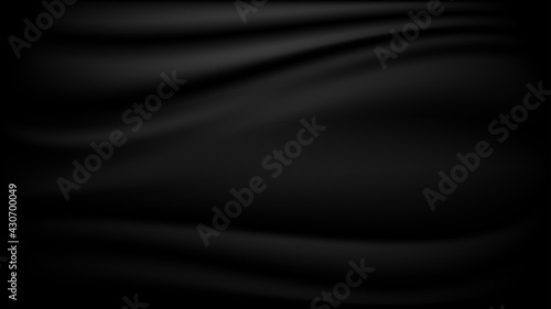 Dark background with cloth texture Vector illustration