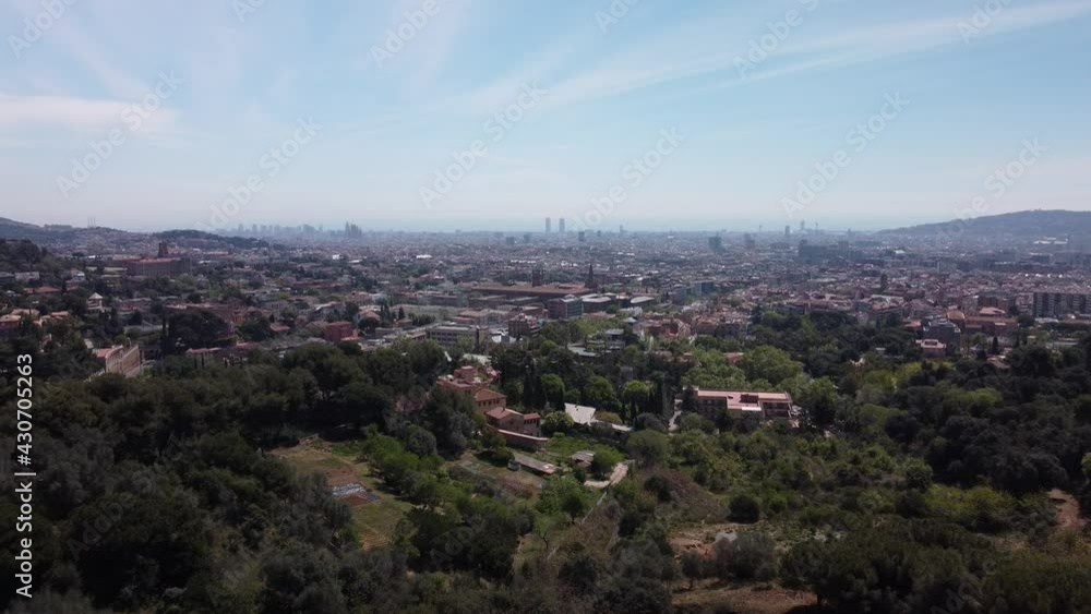 Shot from the air with dji mini2 to Barcelona, looking at the beach. Shot from the air with dji mini2 to Barcelona, looking at the beach.