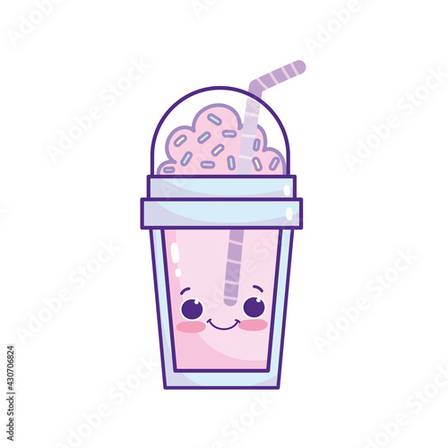 cute frappe cartoon
