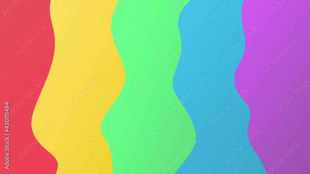 Rainbow color vertical waves us background with copy space for graphic design, poster and banner. 4k motion animation Gay Pride LGBT concept Rainbow color vertical waves us background with copy space for graphic design, poster and banner. 4k motion animation Gay Pride LGBT concept
