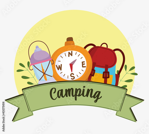 camping compass rucksack