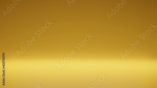 Wallpaper Mural Modern Studio Background modern and simple . Abstract gold background modern empty space studio room for display product ad website . Gold empty room studio premium used for business background Torontodigital.ca