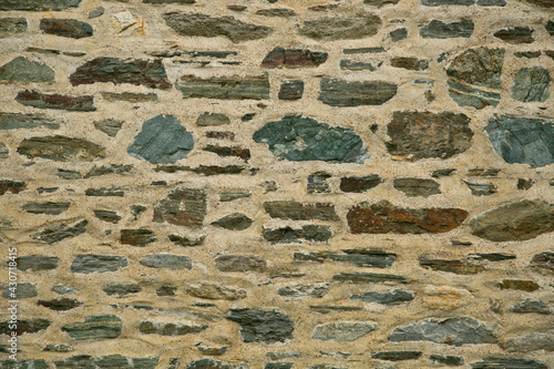 Ancient Greek stone wall texture