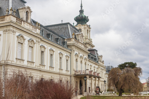 Obraz na płótnie Palace of Festetics in Keszthely at Lake Balaton, Hungary w salonie