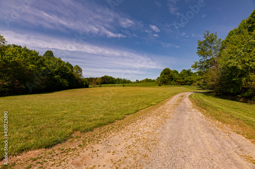 road in the countryside