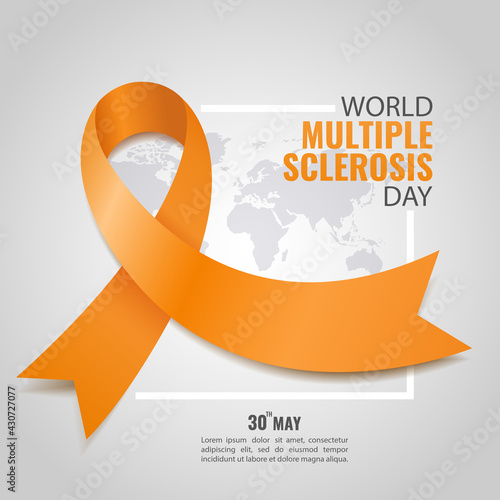 Vector Illustration of World Multiple Sclerosis Day
