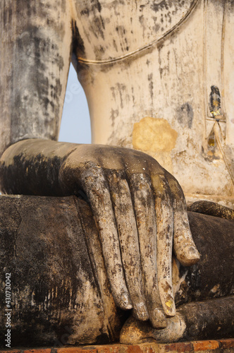 wat temple in sukhothai thailand