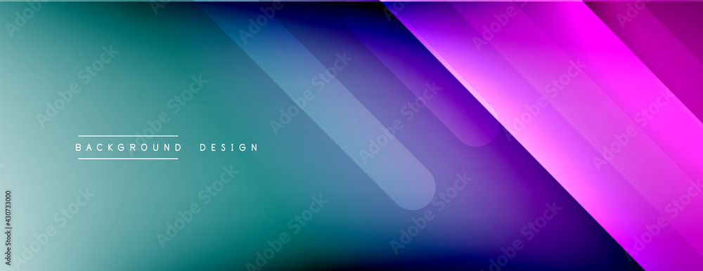 Dynamic lines abstract background. 3D shadow effects and fluid gradients. Modern overlapping forms Dynamic lines abstract background. 3D shadow effects and fluid gradients. Modern overlapping forms