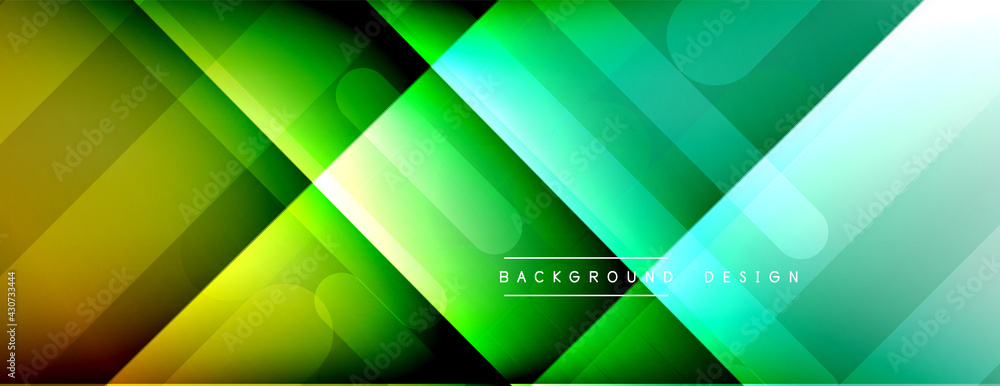 Dynamic lines abstract background. 3D shadow effects and fluid gradients. Modern overlapping forms Dynamic lines abstract background. 3D shadow effects and fluid gradients. Modern overlapping forms