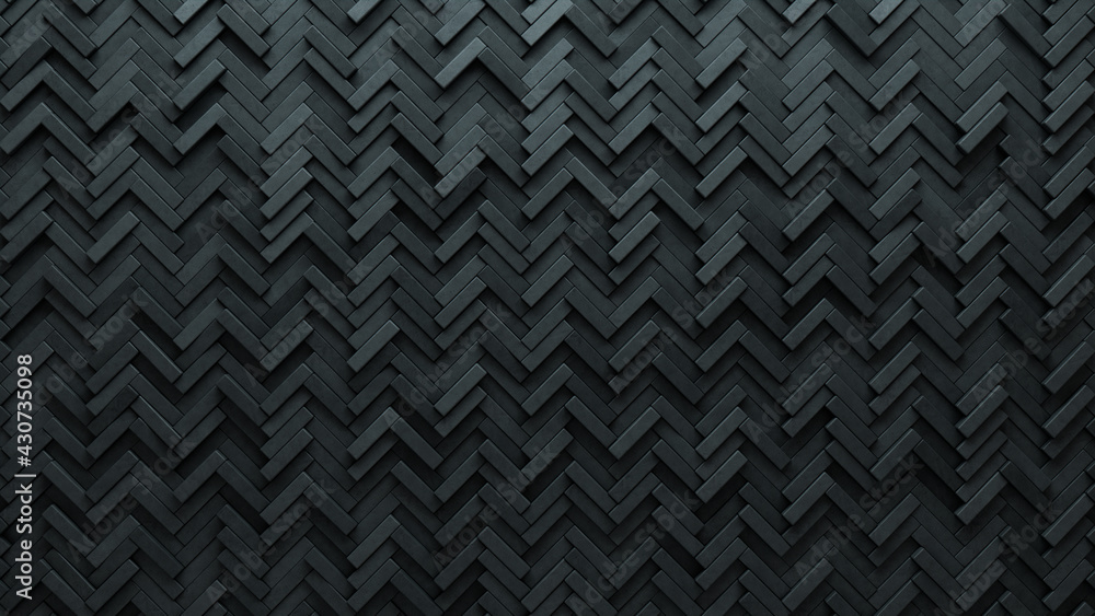 Polished, Concrete Wall background with tiles. Futuristic, tile Wallpaper with Herringbone, 3D blocks. 3D Render Polished, Concrete Wall background with tiles. Futuristic, tile Wallpaper with Herringbone, 3D blocks. 3D Render