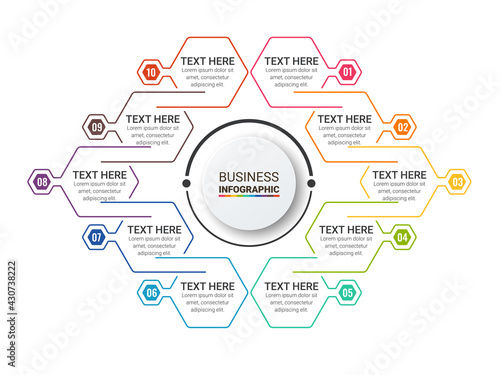 Infographic Templates for Business Vector Illustration. can be used for diagram infograph chart business presentation or web , Vector design element illustration