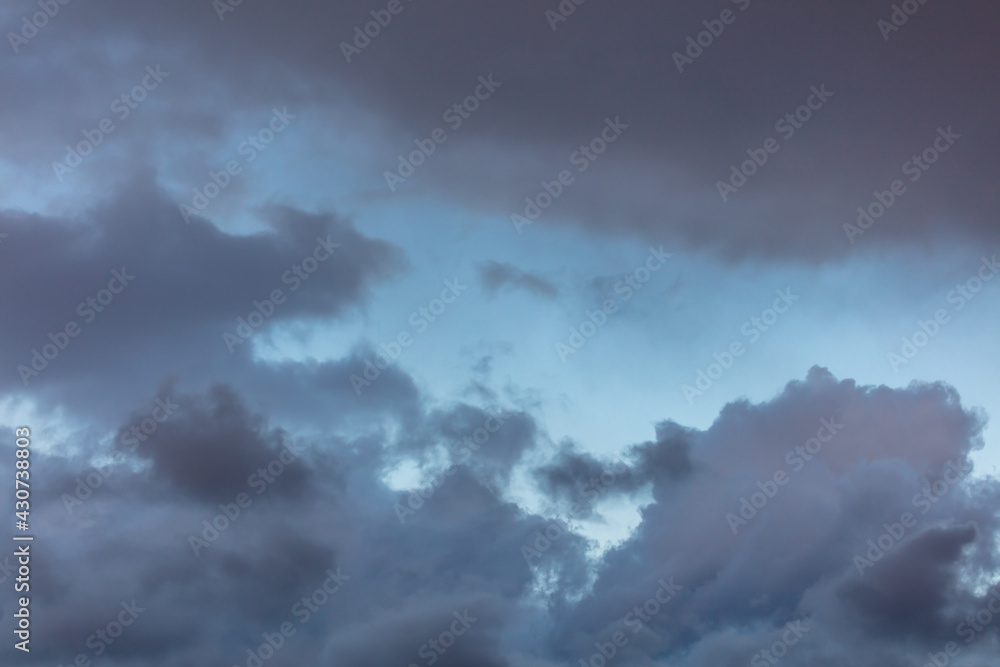 Rain clouds in the sky Rain clouds in the sky