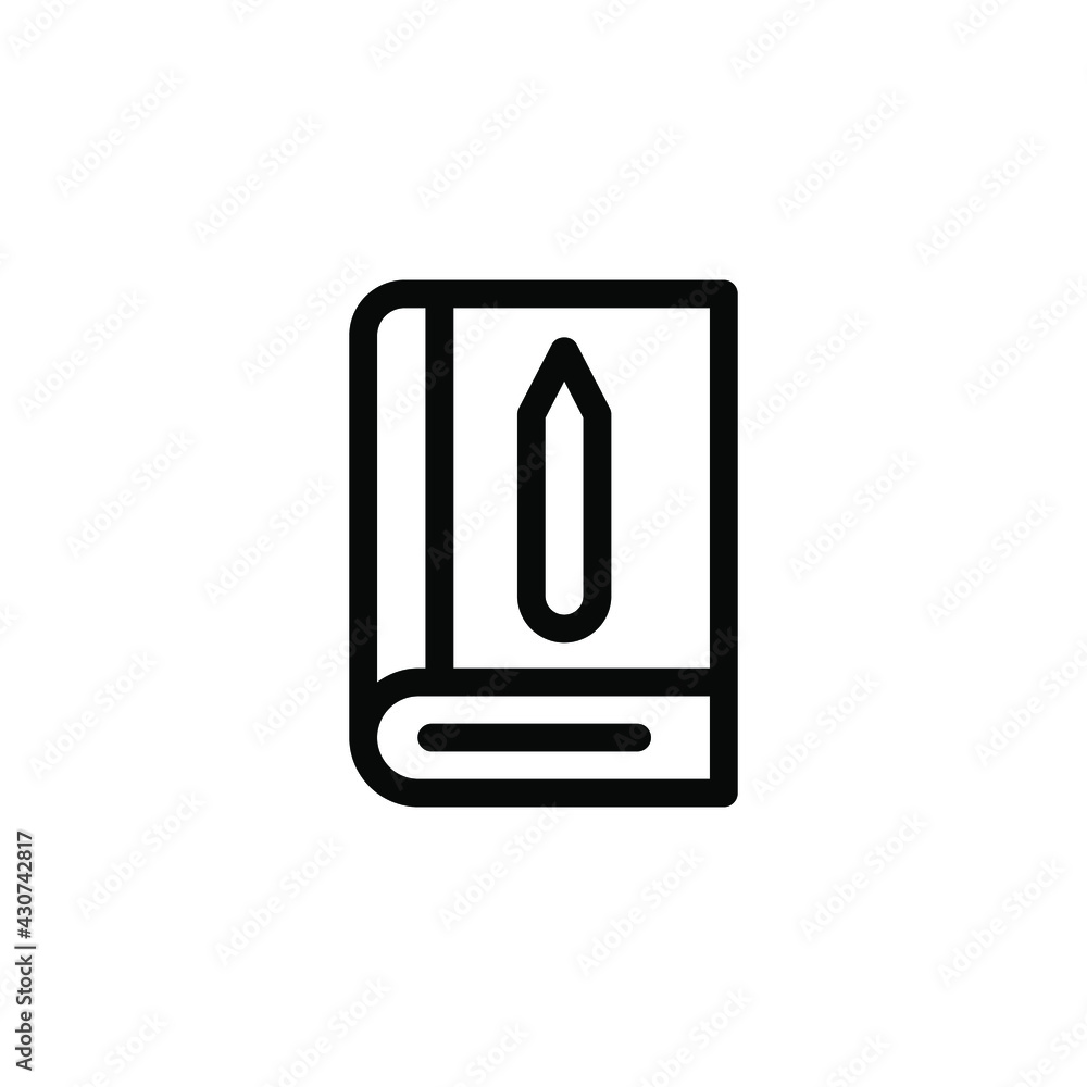art book line icon vector illustration art book line icon vector illustration