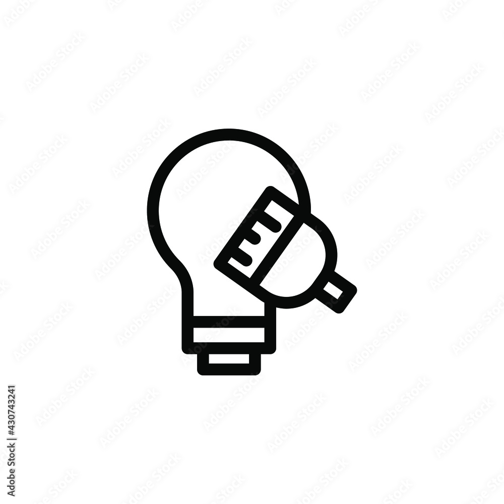 paint idea line icon vector illustration paint idea line icon vector illustration