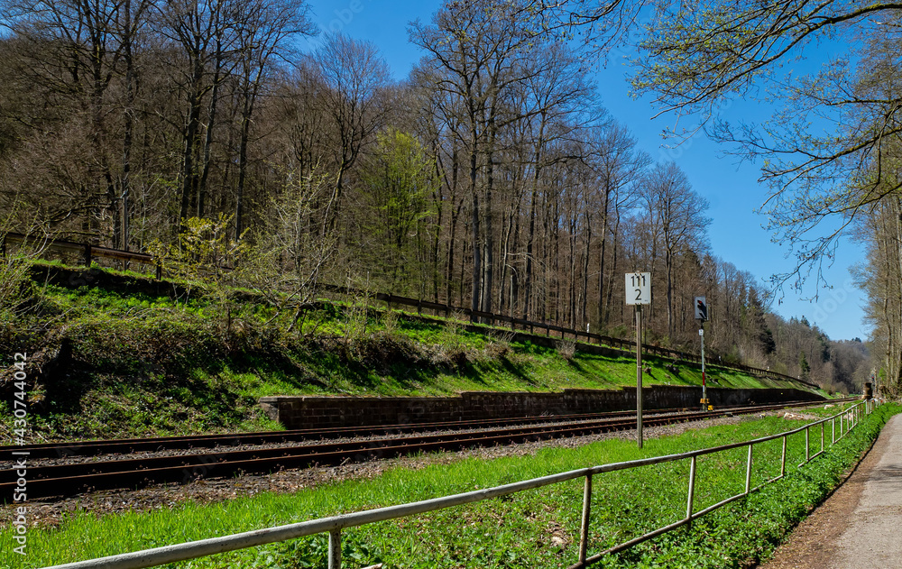 Bahnscienen