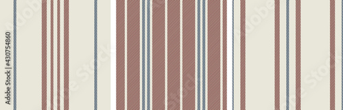 Vector seamless french farmhouse textile pattern. Linen kitchen fabric