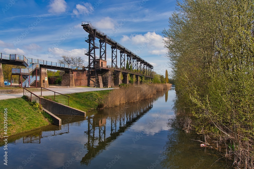 Fototapeta premium Industrie Duisburg Ruhrgebiet
