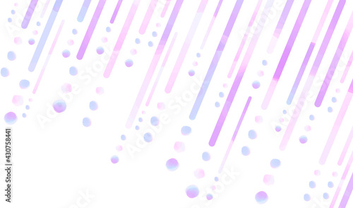 水彩で描いた雨模様