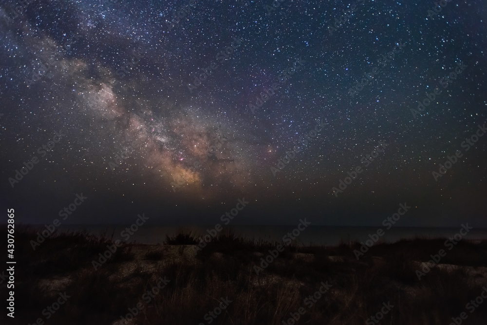 Milky Way Galaxy panoramic view