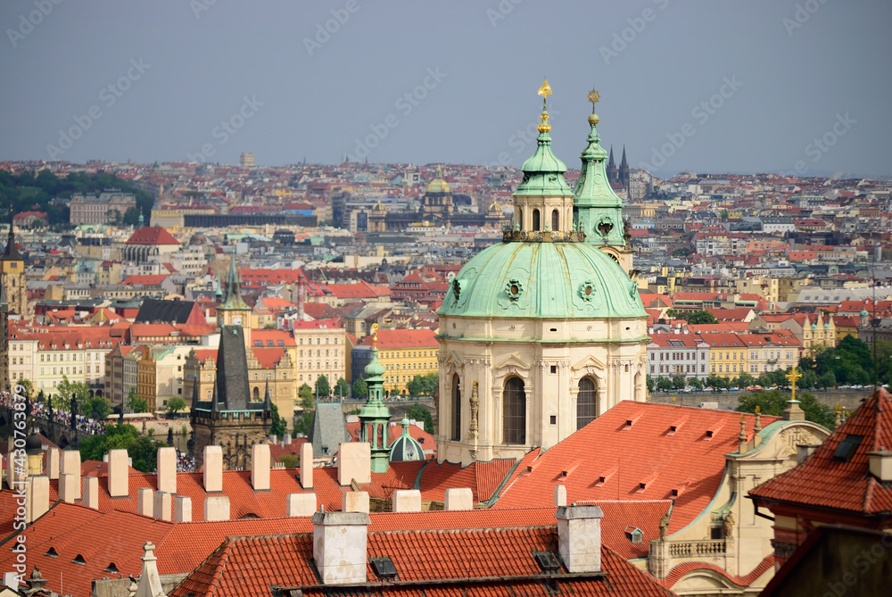 Obraz premium Above Prague