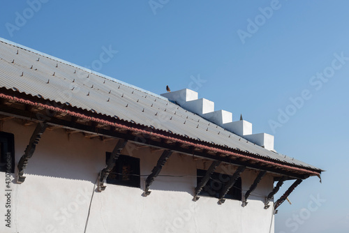Roof of the Nepal house.