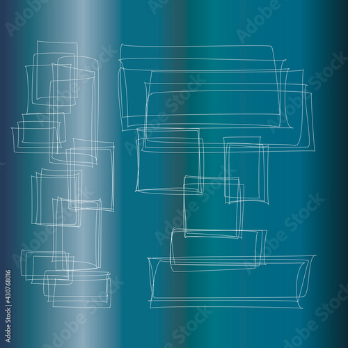 Layout blautürkis Kästchen 2