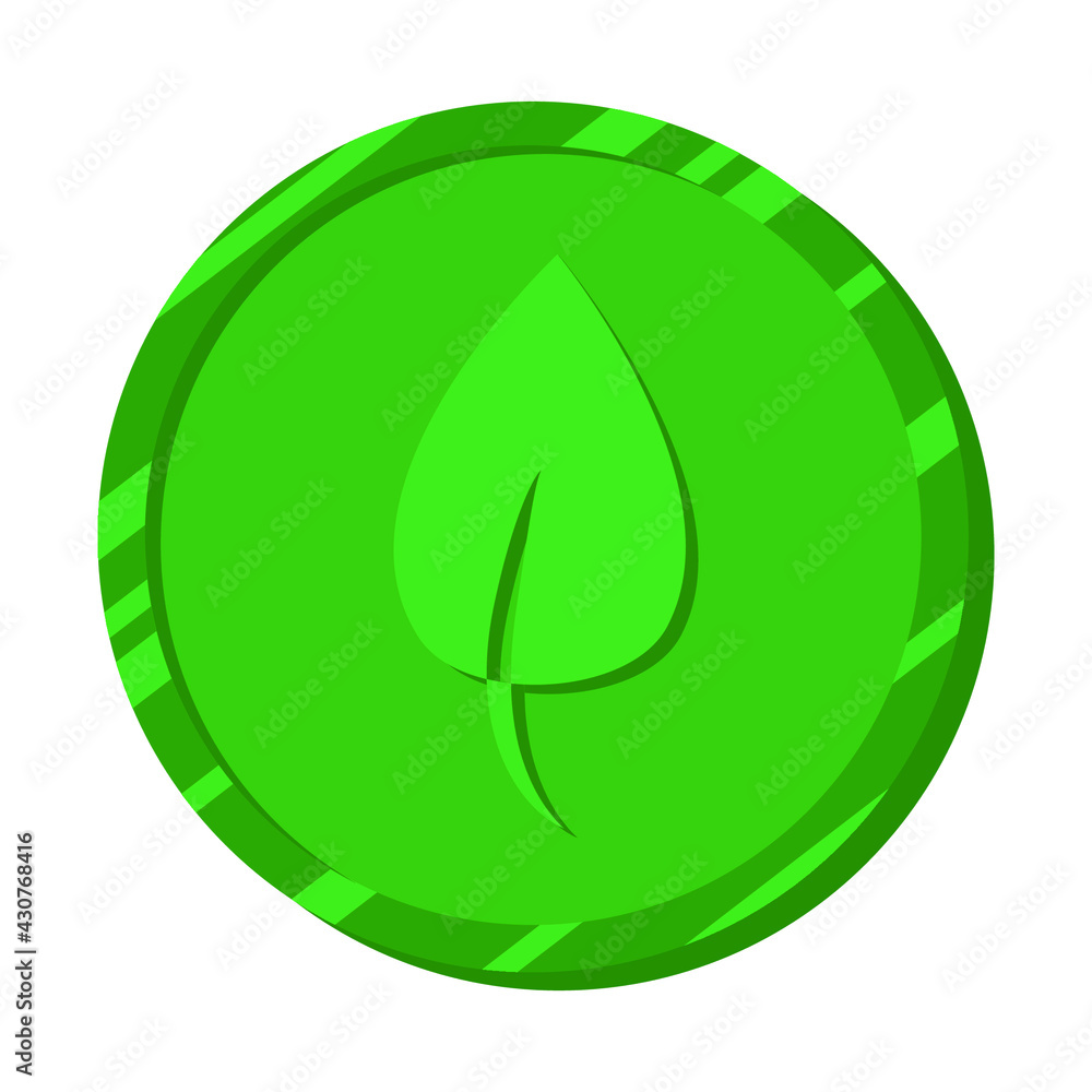 CHIA coin. Chia cryptocurrency, which is mined on a hard disk or ssd disk.  Green coin