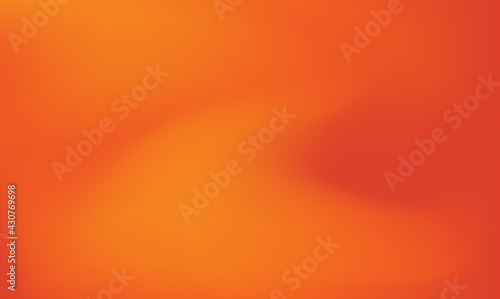 Orange red color gradient mesh background, abstract brurred orange gradation illustration