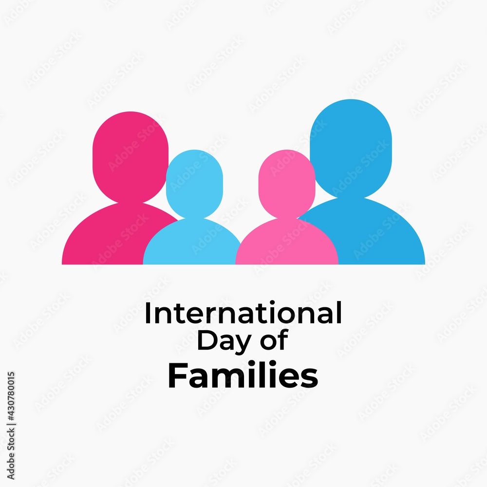 Vector illustration for International family day Vector illustration for International family day