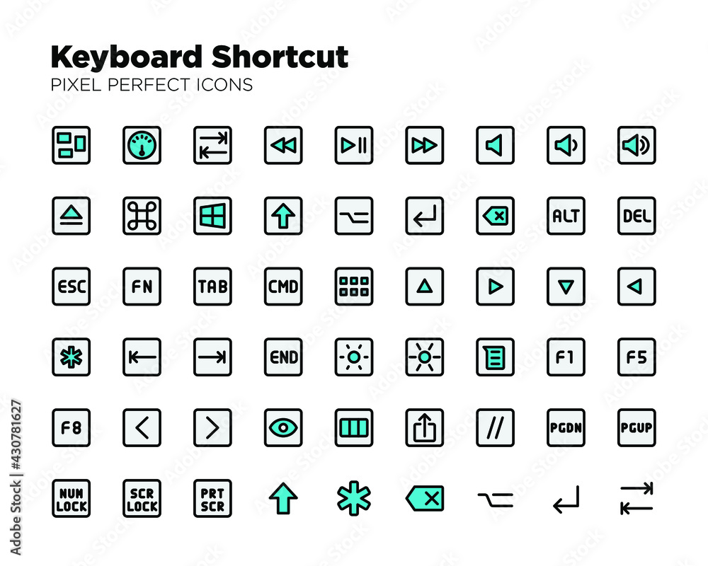 Keyboard Shortcut Icons Keyboard Shortcut Icons