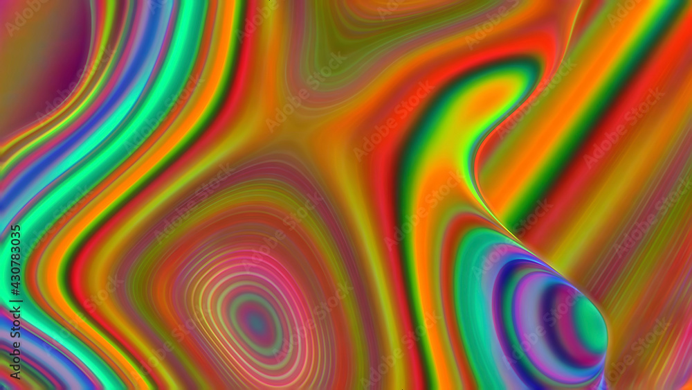 Colorful abstract background with stripes. 3d image Colorful abstract background with stripes. 3d image