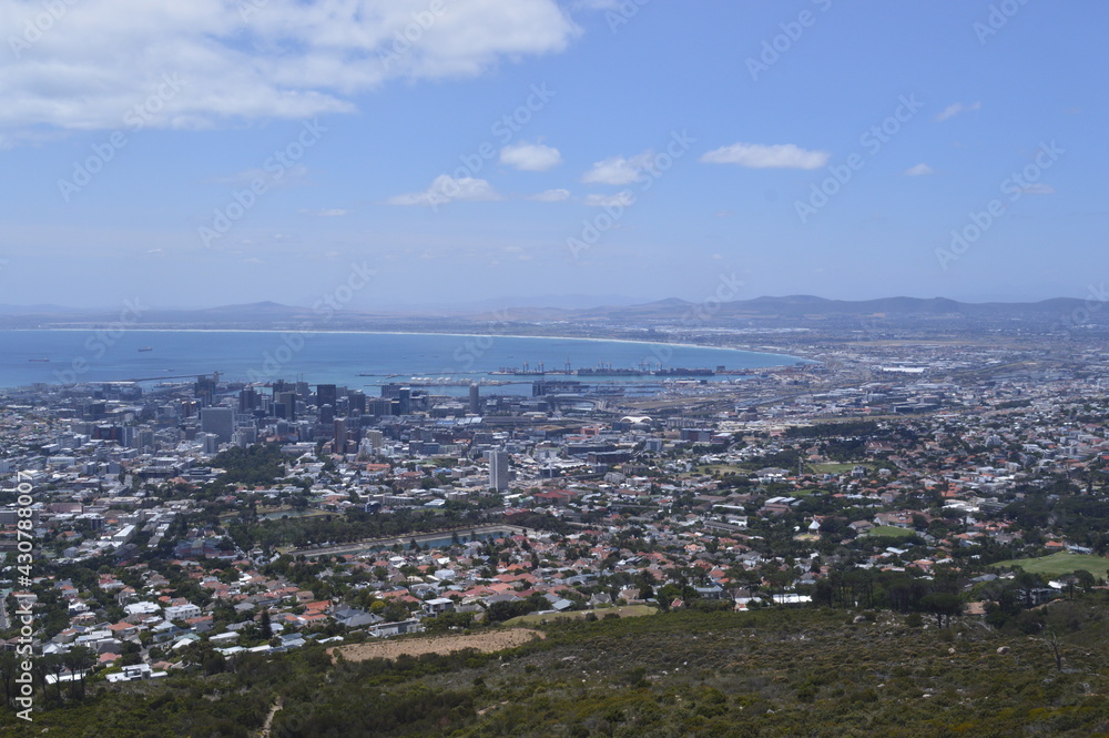 View point of Cape Town