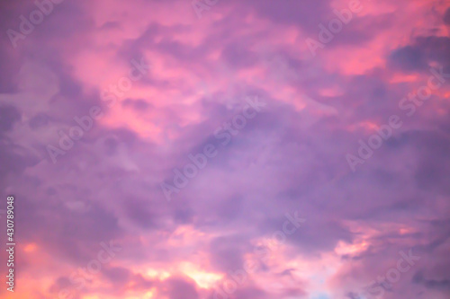The evening sky background before sunset. © adisorn123