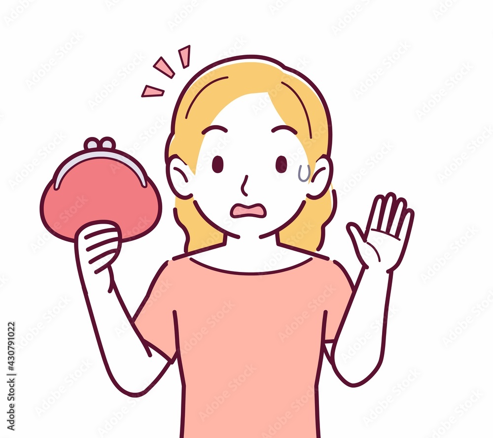 金髪の髪の女性 金髪の髪の女性