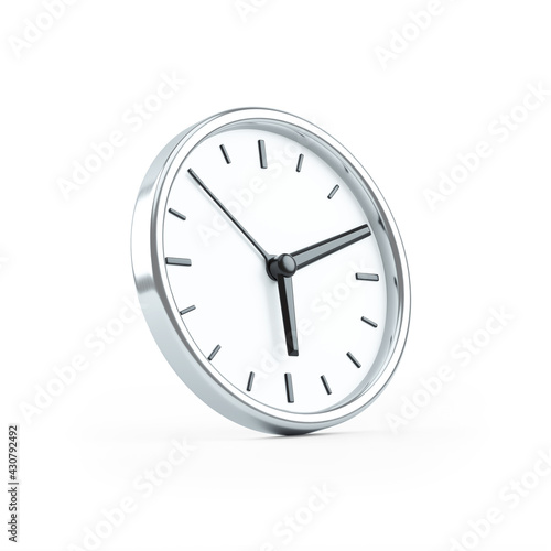 Fototapeta Naklejka Na Ścianę i Meble -  3d illustration of wall clock