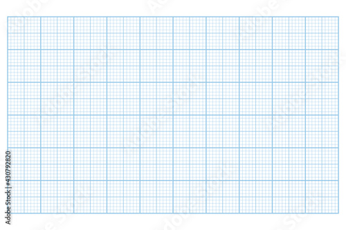 Millimeter graph paper grid. Abstract squared background. Geometric pattern for school, technical engineering line scale measurement. Lined blank for education isolated on transparent background