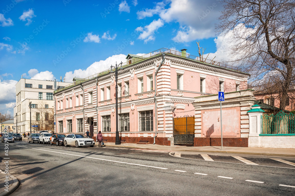 Music school on Bolshaya Ordynka street in Moscow