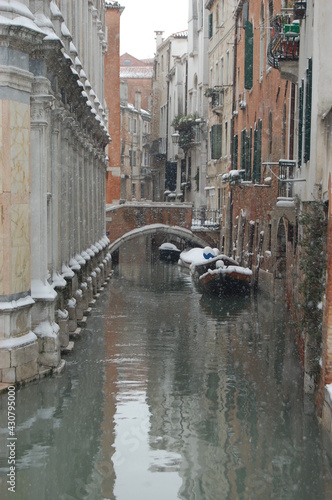 Venezia sotto la neve © manuela
