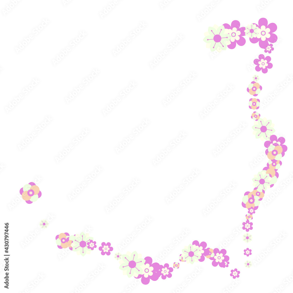 Rose Paper Cut Flowers. Origami Beauty Nature Pattern. Parent Art Figure Illustration. Conceptual Style Template Pattern. Beauty Paper Cut Flowers. Dahlia Set.