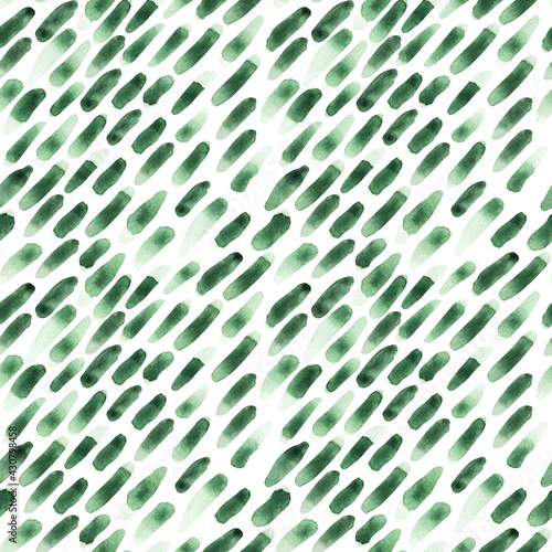 Watercolor seamless pattern with abstract spots 