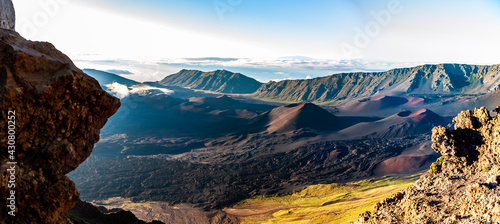Haleakala volcano crater,Maui,Hawaii