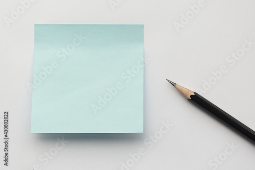 A sticker for writing. The sticker is on the surface, the background for drawing the text.