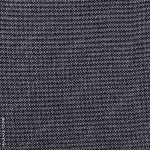 Grey cotton fabric texture background, seamless pattern of natural textile.