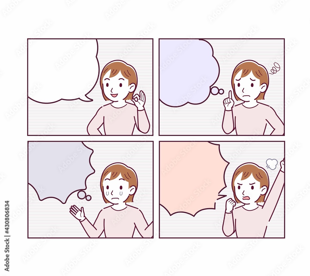 キャラクターと漫画