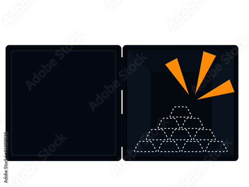 金塊が盗まれた！