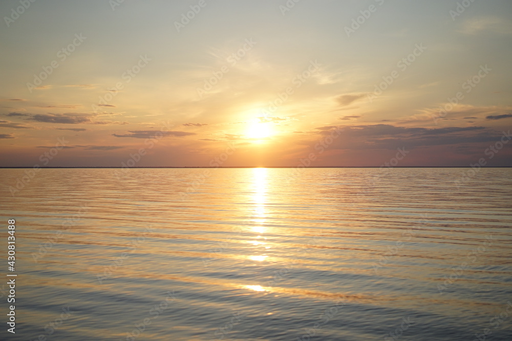 Obraz premium Sunset on the sea